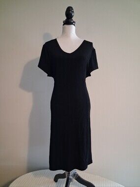 Chico's Black Midi Dress
